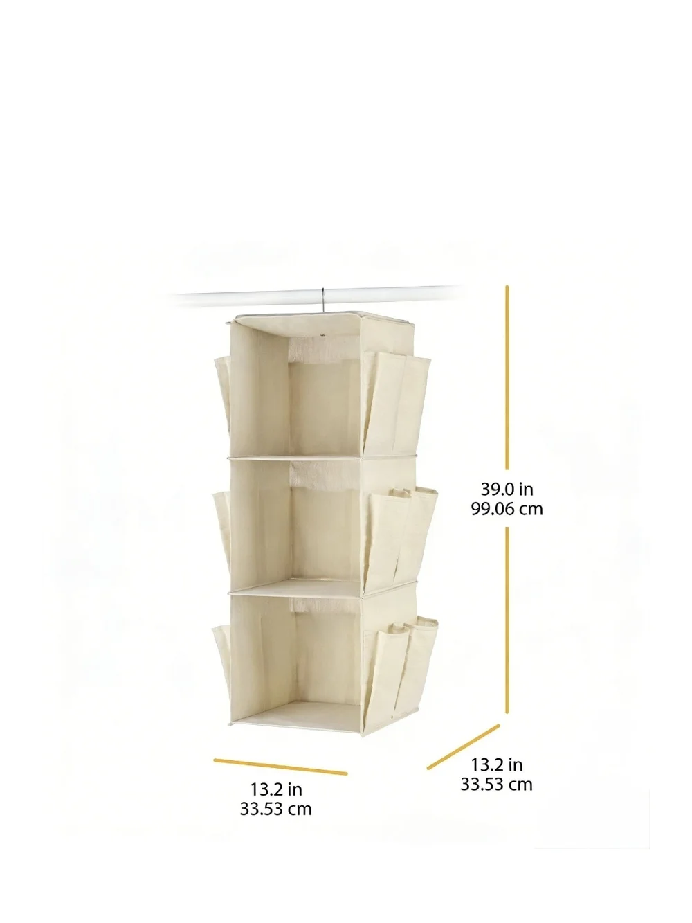 Sonoma Goods For Life Hanging Swivel Closet Organizer